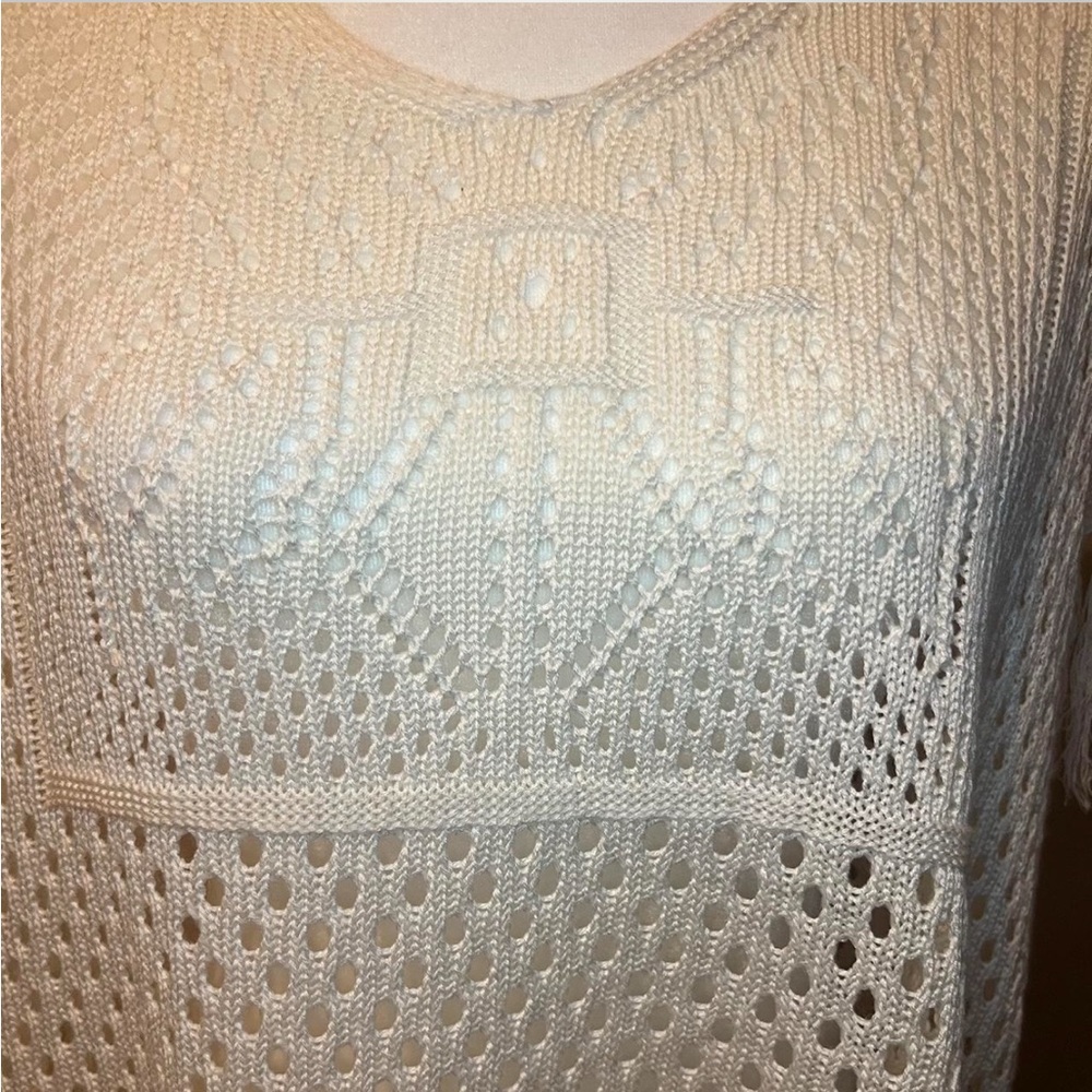 Cream Knit Sweater - Picture 4 of 6